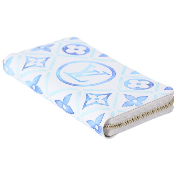 Louis Vuitton Zippy Wallet By the Pool M83624 Lagoon Monogram Canvas - Picture 4 of 6